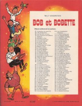 Verso de Bob et Bobette (3e Série Rouge) -140a1974- La dame en noir