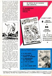 Verso de Roy Rogers, le roi des cow-boys (2e série) -27- Tome 27