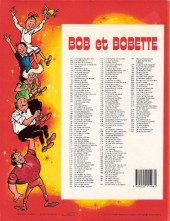 Verso de Bob et Bobette (3e Série Rouge) -121c1991- Le diamant sombre