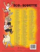 Verso de Bob et Bobette (3e Série Rouge) -120d2005- Les corsaires ensorcelés