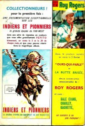 Verso de Roy Rogers, le roi des cow-boys (3e série - vedettes T.V) -19- Numéro 19