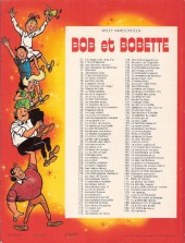 Verso de Bob et Bobette (3e Série Rouge) -94b1981- Le sampan mystérieux