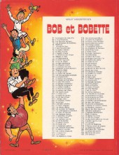 Verso de Bob et Bobette (3e Série Rouge) -93b1981- Le Père Moustache