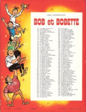 Verso de Bob et Bobette (3e Série Rouge) -92b1980- La mariée est trop belle