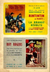 Verso de Roy Rogers, le roi des cow-boys (3e série - vedettes T.V) -24- Numéro 24