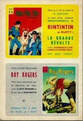 Verso de Roy Rogers, le roi des cow-boys (3e série - vedettes T.V) -25- Numéro 25
