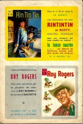 Verso de Roy Rogers, le roi des cow-boys (3e série - vedettes T.V) -26- Numéro 26