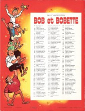 Verso de Bob et Bobette (3e Série Rouge) -74a1985- Le matou marrant