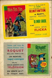 Verso de Roy Rogers, le roi des cow-boys (3e série - vedettes T.V) -33- Numéro 33