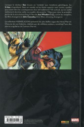 Verso de Astonishing X-Men -1b2015- X-Men par Whedon & Cassaday Tome 1
