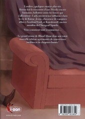 Verso de Blood alone -4a- Tome 4