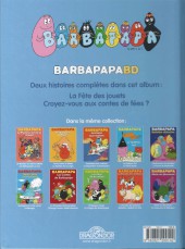 Verso de Barbapapa (BarbapapaBD) -11- La Fête des jouets