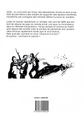 Verso de Des Zombies et des Zhommes -2- Mondial Corporation Present : Frère Primate