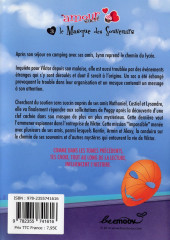 Verso de Amour sucré -3- Le masque des souvenirs