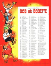 Verso de Bob et Bobette (3e Série Rouge) -167a1987- Le flambeau chantant
