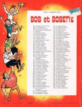 Verso de Bob et Bobette (3e Série Rouge) -86a1976- Trognica chérie