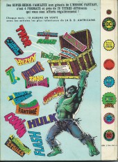 Verso de Hulk (2e Série - Arédit - Artima Color Marvel Géant) -Rec04- Album N°4 (n°7 et n°8)
