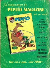 Verso de Pepito (1re Série - SAGE) -91- Monsieur le Duc