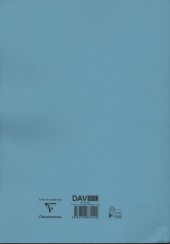 Verso de (AUT) Dav -1- Dav Book 2007-2012