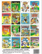 Verso de Gladstone Comics Album (1988) -18- Donald Duck and the Junior Woodchucks