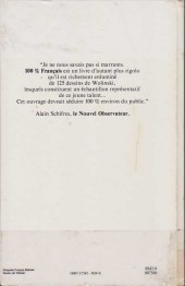 Verso de (AUT) Wolinski -1988- 100 % Français