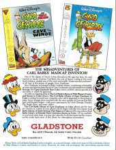 Verso de The carl Barks Library of Gyro Gearloose Comics and Fillers in Color (1993) -3- Gyro Gearloose, the madcap inventor