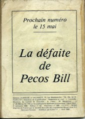 Verso de Pecos Bill (Aventures de) (Jeunesse et Vacances) -5- Au cri du Loup Blanc