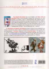 Verso de L'almanach du Dessin de Presse et de la Caricature -2011- L'almanach 2011 du Dessin de Presse et de la Caricature