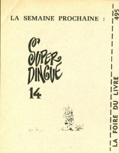 Verso de Mini-récits et stripbooks Spirou -MR1665- La Foire du livre