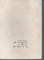Verso de Ombrax (Lug) -Rec42- Album N°42 (du n°165 au n°168)