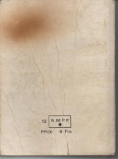 Verso de Ombrax (Lug) -Rec33- Album N°33 (du n°129 au n°132)