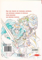 Verso de (DOC) Le Dessin de Manga (Eyrolles) -1- Personnages et scénarios