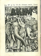 Verso de Bengali (Akim Spécial Hors-Série puis Akim Spécial puis) -25- Les chasseurs de singe