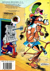 Verso de Colección Olé! (1971-1986) -191- Mortadelo y Filemón con Rompetechos: Pilotos a la fuerza