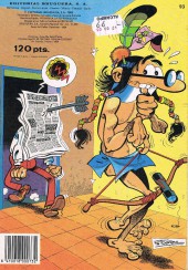 Verso de Colección Olé! (1971-1986) -93- Mortadelo y Filemón: risa todo el año