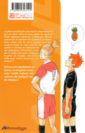 Verso de Haikyu !! Les As du Volley -14- Tome 14