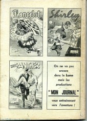 Verso de Kris le shérif (puis Kriss) (Aventures et Voyages) -71- La piste sauvage