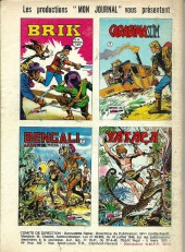 Verso de Ivanhoé (1re Série - Aventures et Voyages) -121- Le chevalier de fer