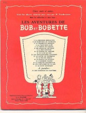 Verso de Bob et Bobette (2e Série Rouge) -19- Le mont rugissant