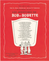 Verso de Bob et Bobette (2e Série Rouge) -20- Les chasseurs de fantômes