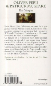 Verso de (AUT) Peru, Olivier -R03 Poch- Les Haut-Conteurs, tome 2 : Roi Vampire