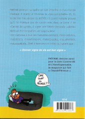 Verso de Carnet de santé -2- Tome 2 - La série de malade continue !