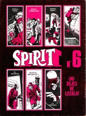 Verso de The spirit (en espagnol) -5- tome 5