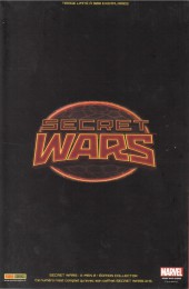 Verso de Secret Wars : X-Men -2VC1- Destruction mutuelle assurée
