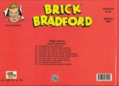 Verso de Luc Bradefer - Brick Bradford (Coffre à BD) -SQ15- Brick bradford - strips quotidiens tome 15