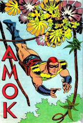 Verso de Amok (2e Série - Sagédition) -23- Les embûches de la jungle