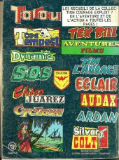 Verso de Tex Bill (Arédit) -Rec712- Recueil 4712 (Du n°83 au n°88)