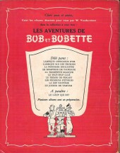 Verso de Bob et Bobette (2e Série Rouge) -3a1954- Lambique roi des éburons