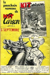 Verso de Kit Carson (Impéria) -34- La bataille des forts
