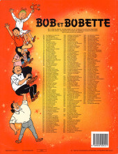 Verso de Bob et Bobette (3e Série Rouge) -253- Les épreuves de Piotr